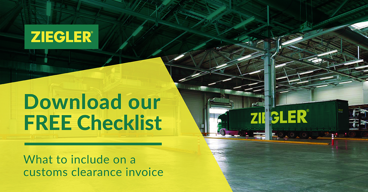 UK_Customs Clearance Invoice Checklist
